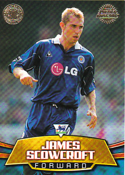 James Scowcroft Leicester City 2002 Topps Premier Gold #LC4